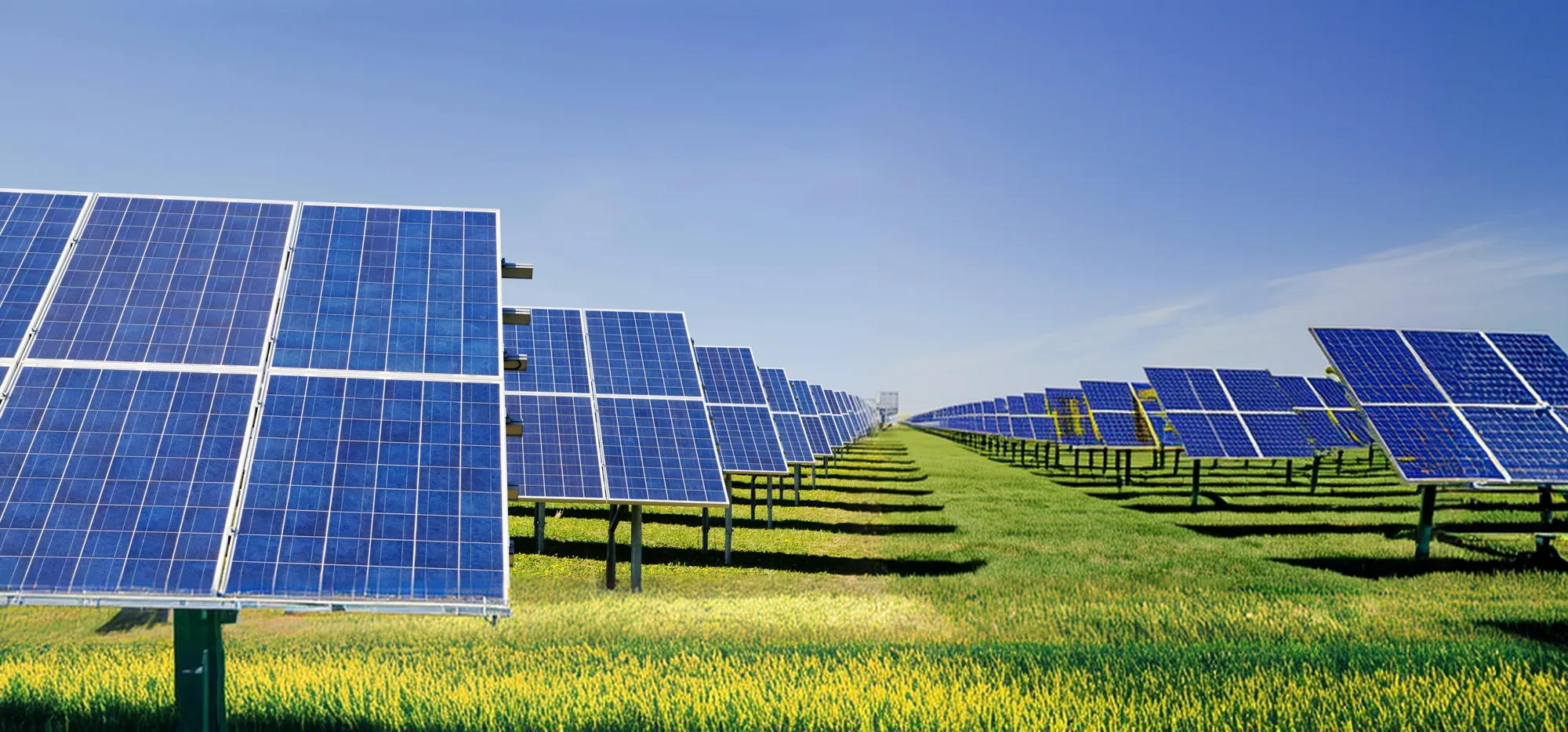 Ground-mounted solar array monitored with Rook SCADA